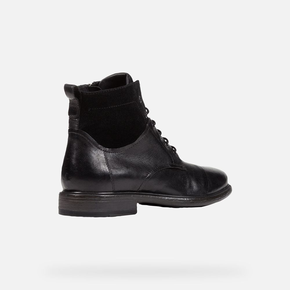 Botas Geox Homem Pretas - Terence - OBNWA7812